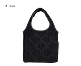 Nomi Mesh Knit Shoulder Bag