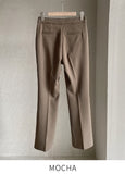 Easy Fit Brushed Banding Bootcut Pants
