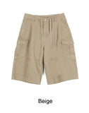 Ferid Stone Washed Cargo Bermuda Pants