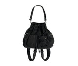 Dicka Nylon Pocket Multi-Shoulder Bag Backpack