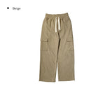 Garen Corduroy Cargo Wide Pants