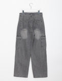 [unisex] Lupla Pigment Cargo Denim Pants