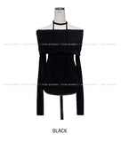 Rolly Tie Off Shoulder Long Sleeve Tee