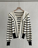 Pony Sailor Stripe Knit