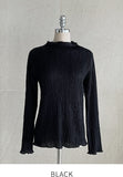 Mello Half-Neck Pleated T Blouse