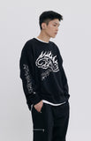 FLAME LOGO CREWNECK