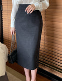 Eve Tweed H-Line Skirt