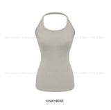 Ruda Slim Halter Sleeveless