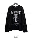 (UNISEX) Bonade Lined Long Sleeve Tee