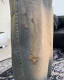 Taran Washing Balloon Denim Pants
