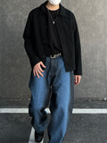 Oil Washed Wide Denim