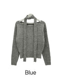 Shay Wool Muffler Knit