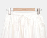 Camille Lace Tiered Flare Midi Skirt