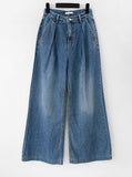 Penz Pintuck Wide Denim