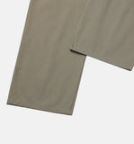 Tore wide one-tuck banding pants