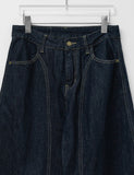 [unisex] Riove Raw Denim Wide Pants
