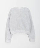 Quivn Lettering Cropped Sweatshirt