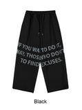 Freno Lettering Sweatpants