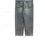 Risen Denim Wide Overalls