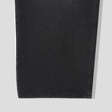Kio two-tone layered denim pants