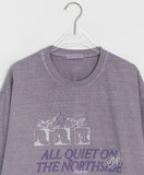 [Unisex] Sinte Pigment Printing Over Short Sleeve Tee