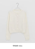 Lekin Button Round Cardigan