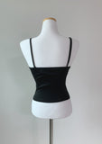 Ronte Corset Black Sleeveless Top