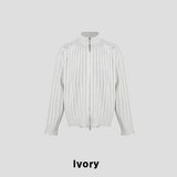 Todd Rib Knit Zip-up