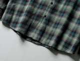 Denier Overfit Ombre Check Shirt