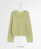 Kemt Color Linen Round Knit