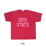 Ohio lettering pigment short sleeves
