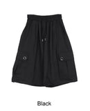 Ber Cross Eyelet Bermuda Pants