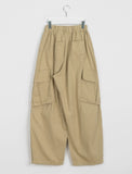 [unisex] Ruku String Banding Balloon Cargo Wide Pants