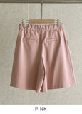 Wayling Pleated Banding Skirt Pants