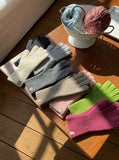 Hibbard Wool Ribbed Color Gloves