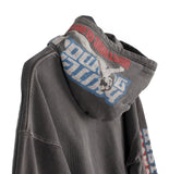 Hysteric Dyeing Crop Hoodie