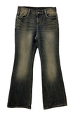 Black Tin Bootcut Denim