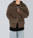 Hood Grunge Knit