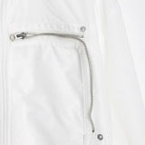Hi-Lo Zipper Banded Jacket