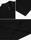 Brit Short Sleeve Collar Knit