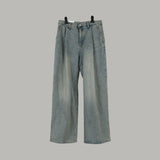 Teen Wash Wide Jeans