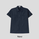 Himez Oxford Roll-up Short Sleeve Shirt