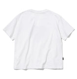 Rough Heart Crop Short Sleeve Tee