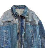 Boden Buckle Crop Denim Jacket