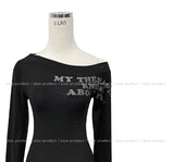 About Lettering One-Off Long Sleeve
