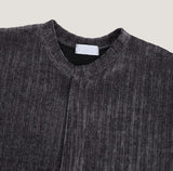 Lubo Velour Crop Cardigan