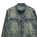 Lauren Cut Vintage Washed Denim Jacket