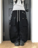 Lerin Banding Wide Cargo Two-Way Pants