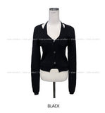 Krappy Halter Sleeveless Cardigan