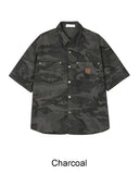 Denib Camo Work Short Sleeve Shirt